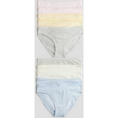 Gula Underkläder H&M Cotton Briefs 10-Pack - Gul/Blå