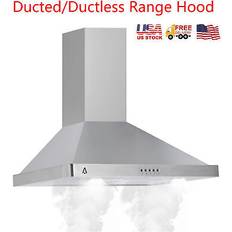 Extractor Fans Acekool 30 Inch Kitchen Range Hood Wall Mount Vent