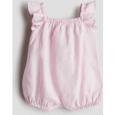 9-12M Playsuits H&M Baby Heldragt I Hør - Lys Rosa