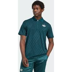 Gröna - Träningsplagg Pikétröjor adidas Pro Climacool+ FreeLift Pikétröja - Aurora Ivy