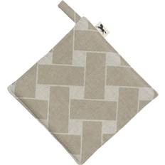 Almedahls Korg XL 23x23 cm Natur Taupe Grytlapp Beige