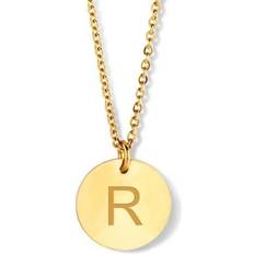 Guld Halsband Dam Guld Pendant Halsband - 8CN-11069