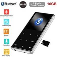 Lecteurs MP3 16GB 100H Bluetooth HiFi MP3 MP4 Player