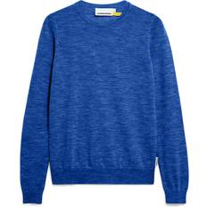 Armedangels Frauen Slim Fit Strickpullover - Lapis Blue
