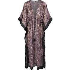 Badjassen Lingadore Kimono - Grijs/Pink