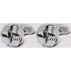 Hawes & Curtis Silver Wire Knot Cufflink