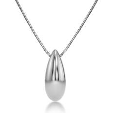 Edblad Silver Halsband Edblad Silver Bean Necklace - Silver