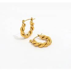 Serpentina Ørering 18K Guldbelagt - Guld