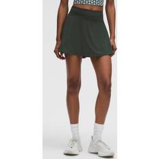 Lululemon Kjolar Lululemon Leichter Tennisrock Mit Hohem Bund Für Frauen - Rainforest Green