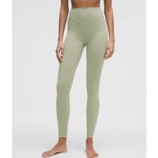 Lululemon Wunder Under Leggings With Housing Bund - Fog Green