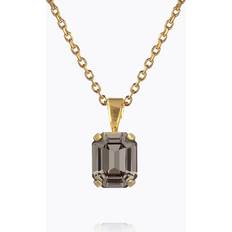 Caroline Svedbom Svart Smycken Caroline Svedbom Lydia Necklace Black Diamond Gold - Black Diamond