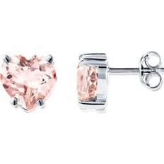 Efva Attling Vita Örhängen Efva Attling Lovely Heart Ear White Gold