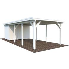Palmako Carport Karl 23.1 m2 Med Förråd (Byggnadsarea )