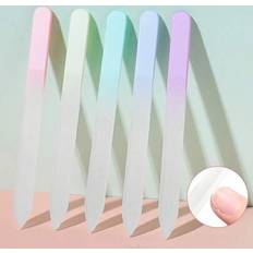 Nail Files on sale Shein Glass Nail Files Professional Manicure Tool - Macaron C