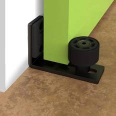 Skjutdörrsbeslag Temu Adjustable Steel Floor Guide Black Wall Mounted