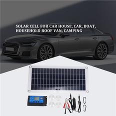 Foldable Solar Panels Sans Marque 10W Flexible Solar Panel 50A