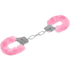Metall-Handschellen mit Plüsch Pink