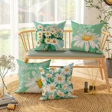 Florals Cushion Covers Shein 4pcs Floral Print Throw Pillow Covers Cushion Cover