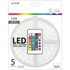 Avide RGB Lysbånd Kit 5m 10M IP65 1650 lm LED bånd