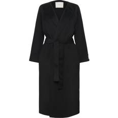 Calvin Klein Df Wool Archive Coat - Svart