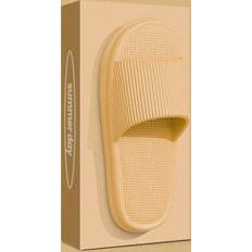 Waterproof Slippers Shein Quiet EVA Non-Slip Indoor Slippers - Summer