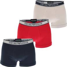Emporio Armani Boxers Homme - Blanc/Rouge/Noir