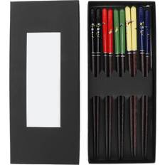 Wood Chopsticks Cosy@home 5 Pairs Wood Set Chopsticks