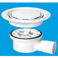 Mcalpine VSG52WH-NSC Two-Piece Valve Shower Gully
