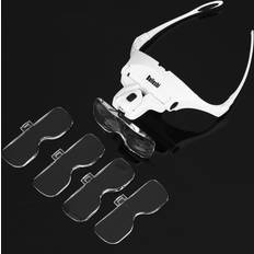 Förstoringsglas & Luppar KKmoon 5 Lens Adjustable Bracket Headband Magnifier Loupe