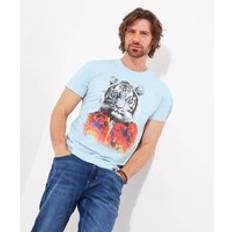 Joe Browns Men Clothing Joe Browns Wild Vacation Tee Hawaiian Shirt - Light Blue