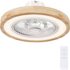 Northio Takfläkt Med Belysning Fjärrkontroll LED Fjärrkontroll