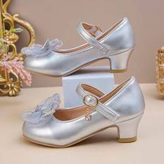 Girls Ballerinas Shein Girls Beautiful Dreamy Low Heeled Round Toe Princess Shoes