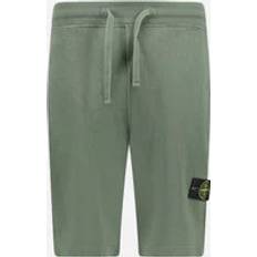 Stone Island Trousers & Shorts Stone Island Badge Bermuda Sweat Shorts - Green