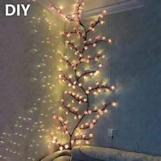 Shein 1pc 2.3m-144LED Cherry Blossom Tree Vine String Light