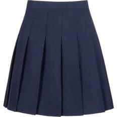 Pleated skirts Children's Clothing Shein Tween Girls Stretchy Waist Tennis Skirt - Navy Blue