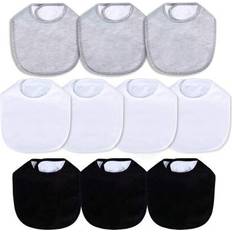 Shein Waterproof Baby Bib 4-Layers With Adjustable Snaps