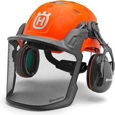Headgear Husqvarna Lightweight Technical Forest Helmet Ear Protection - Orange