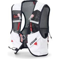 USWE Pace 2L Running Vest Hydration Pack UltraFlask - White Black