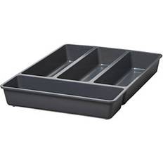 Range Couverts Nitaki Gris 32 x 42 cm 4 Compartiments