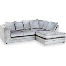 Snugg Aurora Crushed Velvet Corner Sofa