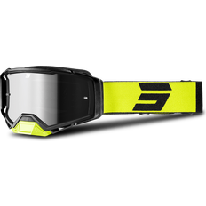 Gula Motorcykelglasögon Shot Core MX Motocross Goggles - Neon Yellow