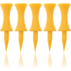 Voice Caddie Yellow 45mm Plastic Castle Golf Tees 100 Pack