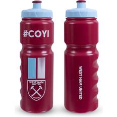 White Water Bottles West Ham United F.C. Plastic Drinks 750ml Water Bottle