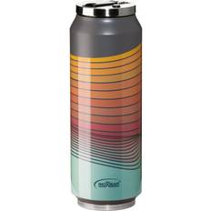 Red Waves 700ml Travel Flask