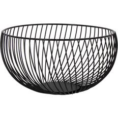 25x13 cm Sort Rund Kurv