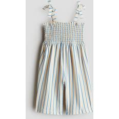 Playsuits H&M Knöchellanger Strampler Baby - Beige/Blau