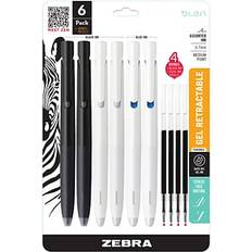 Gel Pens Zebra bLen Retractable Gel Pens 6 Pack