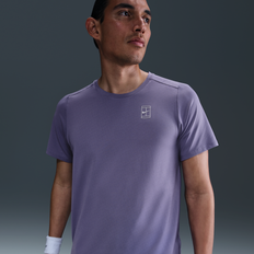 Herr - Lila Linnen Nike Court Dri-fit Advantage Linne Herrar Syrén - Syrén