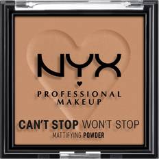 NYX Can't Stop Won't Stop Mattifying Powder - Caramel