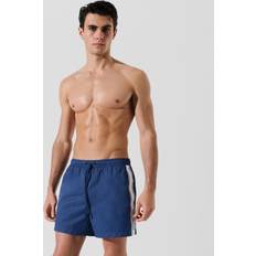 Karl Lagerfeld Badbyxor Karl Lagerfeld Logo Boardshorts Man - Twilight Blue